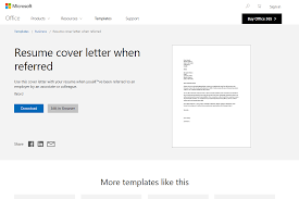 Free Cover Letter Templates For Microsoft Word
