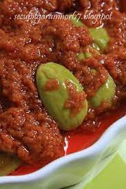 Https Recipebinder Co Uk Recipes Sambal Tumis Petai Hot Sauce Recipe Recipes Sambal Recipe Nyonya Food