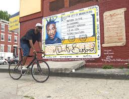 Massan Riding In Brooklyn Street Art Fashion Street Art Public Art