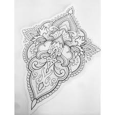 You may have seen a type of tattoo that that looks elaborate and is usually in a circular design. Design For Amy S Neck Mandala Tattoo Design Mandala Tattoo Lace Tattoo Design