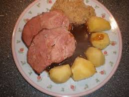 Kasslerbraten Mit Sauerkraut Und Salzkartoffeln Rezept Mit Bild Rezept Salzkartoffeln Rezept Rezepte Salzkartoffeln