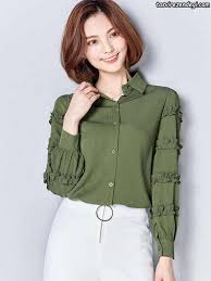 مدل شومیز حریر مجلسی جدید ۲۰۱۹ ۹۸ دخترانه و زنانه شیک In 2020 With Images Blouse Casual Fashion Sleeves Designs For Dresses Blouse Designs