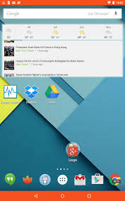 Gde home replacement has a full screen option on it, that hides the notification bar. Lollipop Feature Spotlight Battery Saver Now Turns The Status Bar And Nav Bar Bright Orange