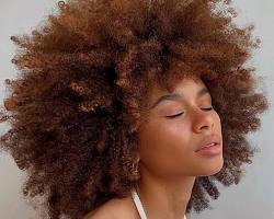 Imagem de cabelo crespo