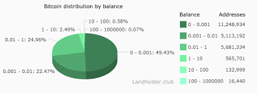 Bitcoin Distribution By Balance Bitcoin