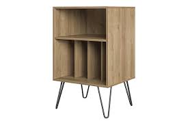And the large cubby will hold 25 lbs. Novogratz Concord Turntable Stand With Drawers Ashley Furniture Homestore