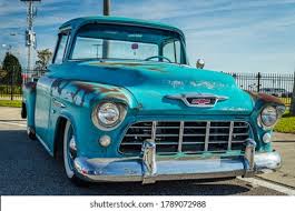 Image result for Bell Blue Gray 1955 Truck