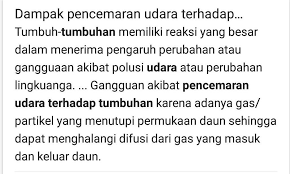 Gunakan literatur yang sesuai untuk menjawab pertanyaan di bawah ini! Penyebab Polusi Udara Adalah Brainly
