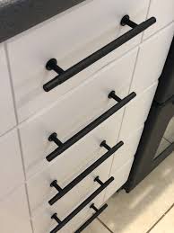Black Cupboard Handles For Kitchen With 160mm Centres P110509bl In 2020 Cupboard Handles Kitchen Cupboard Handles Black Kitchen Handles