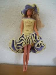 Barbie Kleding Haken Of Breien Jurkje Tasje Stola Hoed Flamenco Jurken Barbie Kleertjes Patronen Barbiekleding
