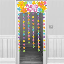 Stock up on party favors and decorations for your next event with just a few clicks. The Party S Here Summer Door Curtain 1 3m Hawaiian Decoration Party Delights