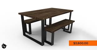 Solid Oak Wood Dining Set Dining Sets Modern Living Room Wood Floor Table And Bench Set