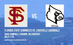 Florida State Seminoles Vs Louisville Cardinals Tickets