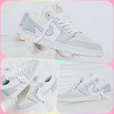 Nike Air Jordan 1 Low White Pink And Black Trainers Air Jordan 1 Low Paris Cv3043 100 Retro Shoes In 2020 Air Jordans Jordan 1 Low Retro Shoes