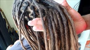So you guys know that i locked my hair right! Straight Hair Dreadlocks Maintenance Youtube