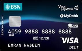 Past foiz stavkali kredit izlayapsizmi? Bsn Visa Debit Card I B Infinite Rewards