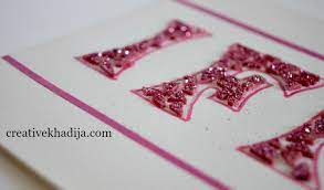 Best selling card making supplies blank cards and envelopes paper accents glitter card and envelope sets can be embellished with pens, markers, paints. Handmade Glitter Cards Making Ideas