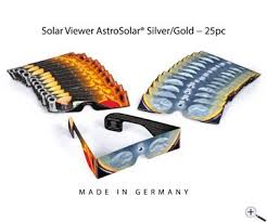 Eine irdische sonnenfinsternis oder eklipse ist ein astronomisches ereignis, bei dem die sonne von der erde aus gesehen durch den mond teilweise oder ganz verdeckt wird. Teleskop Express Baader Solar Viewer Astrosolar Brille 25 Stuck