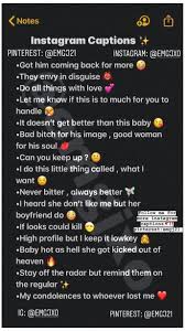 Select the baddie caption or quotes and 16 best baddie captions for instagram bios. Instagram Captions Ig Cool Captions Igcoolcaptions Instagram Captions Good Instagram Captions Witty Instagram Captions