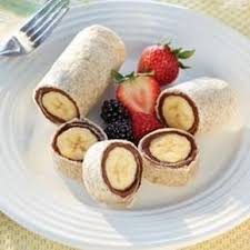 Breakfast Roll Ups With Nutella Recipe Recipe Nutella Recipes Dessert Recipes Easy Food