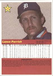 1984 Donruss Action All-Stars #34 Lance Parrish