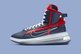 The Nike Air Max 720 Saturn Midnight Navy Red Is Dropping This Saturday 8 June At Selected Retailers Nike Air Max Nike Air Air Max