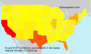 Maybe you would like to learn more about one of these? Zambrano Names Encyclopedia