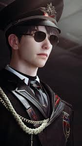 Lads Caleb in Uniform