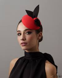 Buy Red and Black Winter Fascinator, Felt Fascinator, Winter Wedding  Fascinator Hat, Kate Middleton Hat, Woman Black Felt Hat, Red Pillbox Hat  Online in India