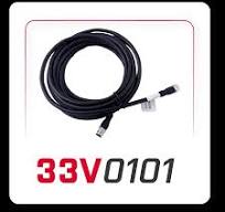 CABLE ASSY, CANBus, MALE-FEMALE M12, LENGTH: 1 METER, 3.2 ft