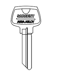 Sargent 6278 Single Section Key Blank 6 Pin Box Of 50