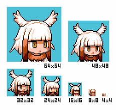 Pixel Dimension Sizes In 2020 Anime Pixel Art Pixel Art Tutorial Pixel Art Characters