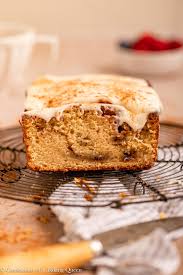 The orange flavor in this makes it delicious! Cinnamon Roll Pound Cake