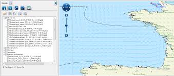 view a grib file and a satellite image tuto3 squid sailing