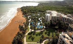Puerto Rico Beach Aerial View Wyndham Grand Rio Mar Beach Resort Amp Spa Puerto Rico Beaches Beach Resorts Caribbean Beaches