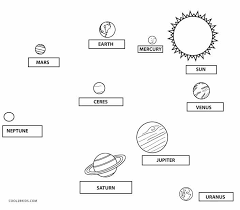 Use a mnemonic to remember the names of the planets. Printable Solar System Coloring Pages For Kids