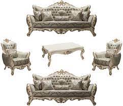 Find modern and trendy barock sofa to make your home look chic and elegant, only on alibaba.com. Casa Padrino Luxus Barock Wohnzimmer Set Grau Weiss Gold 2 Sofas 2 Sessel 1 Couchtisch Barockstil Mobel Edel Prunkvoll