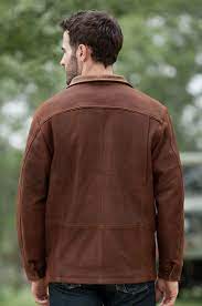 Two Rivers Goatskin Leather Jacket Leather Jacket Jackets Leather