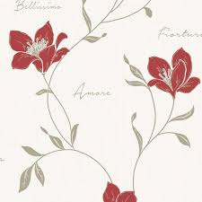 Floral gold wallpaper texture background. Mischa Floral Wallpaper Red Gold Fd40721 Wallpaper From I Love Wallpaper Uk