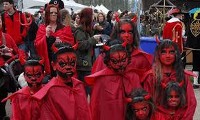 Maybe you would like to learn more about one of these? Cute Angel And Black Devil Halloween Costume Shop Get A Cos