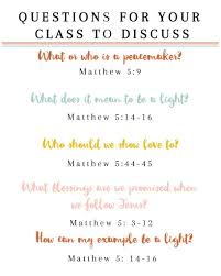 Peace is a prime priority that pleads for our pursuit. Blessed Are The Peacemakers Primary Lesson February 18 24 Matthew 5 Luke 6 Ministering Simply