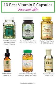 The Best Vitamin E Capsule For Skin And Hair In 2020 Facecaretalks Vitamins For Skin Vitamin E For Face Vitamin E Capsules
