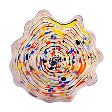 The total dimensions of the wall sculpture is 20 ft wide. China Hand Blown Glass Wall Art Wall Platters Wall Plates China Wall Platter And Wall Art Price