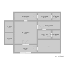 Rédiger un business plan de salle de sport permet d'affiner votre projet et d'augmenter la. Plan De Salle De Sport Plan 12 Pieces 82 M2 Dessine Par Feyza