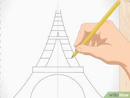 How To Draw The Eiffel Tower With Pictures Wikihow