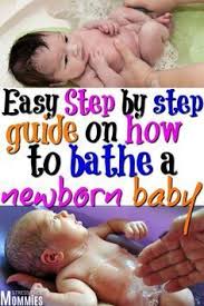 Skip the lotions and powders. Step By Step Guide On How To Easily Bathe Your Newborn Baby Newborn Bath Newborn Baby Supplies