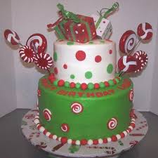 Since birthdays have already been celebrated, there has been birthday cakes specially christmas birthday cakes for children. Christmas Cakes Photos