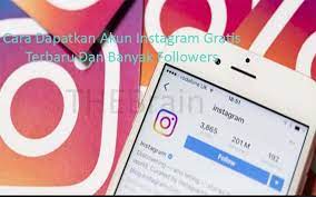 Cara mendapatkan follower instagram gratis. Cara Dapatkan Akun Instagram Gratis Terbaru Dan Banyak Followers