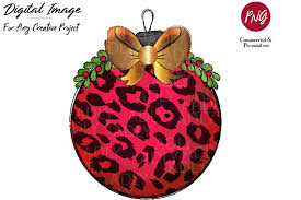 Download Red Gold Christmas Ornament Ball Design Graphic By Adlydigital Creative Fabrica SVG Cut Files