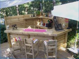 Bar Exterieur En Bois Top Design 100 Idees De Bar Exterieur En Bois Pallet Furniture Outdoor Outdoor Bar Outdoor